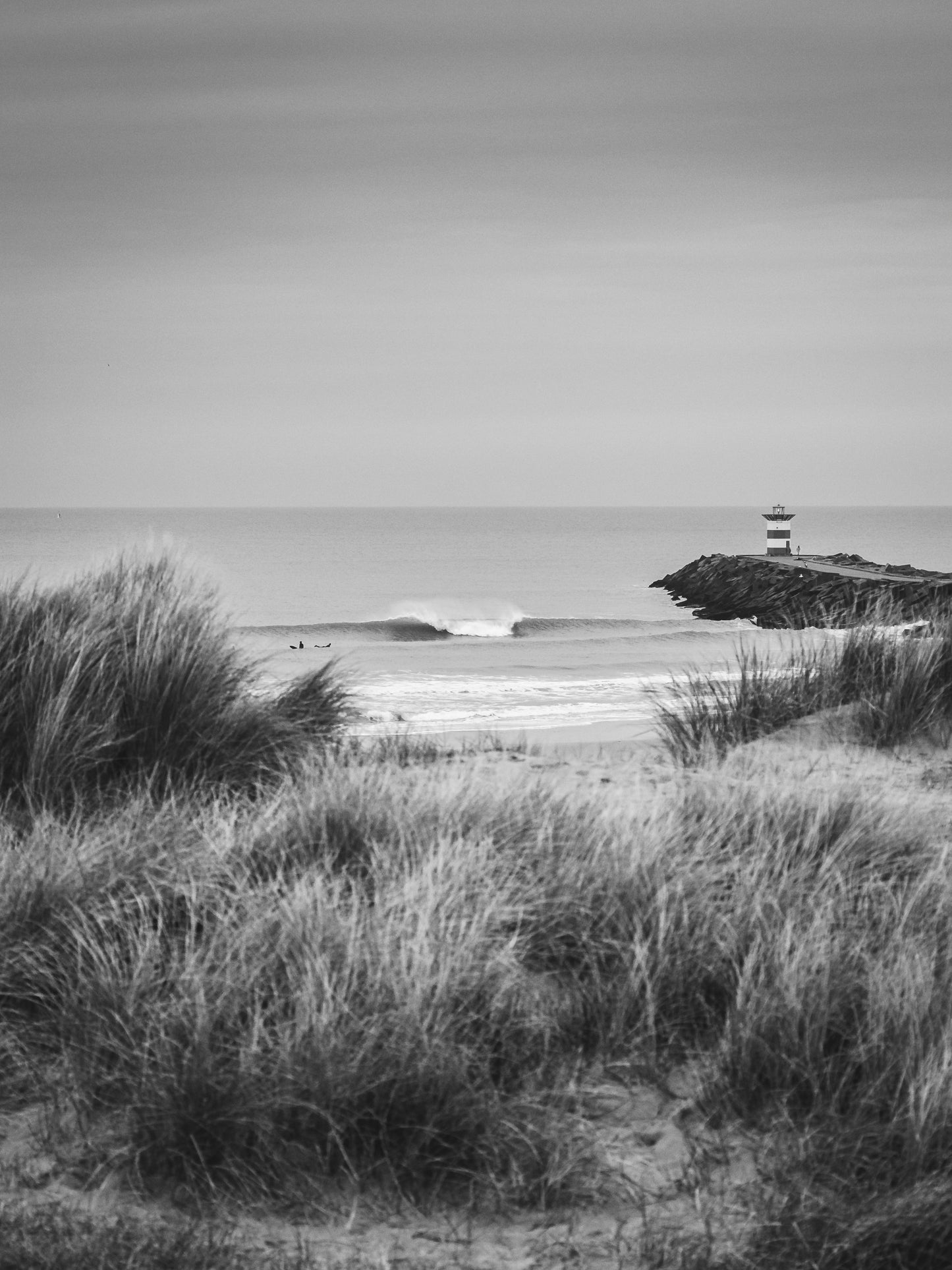 Dutch Surf - Black and White