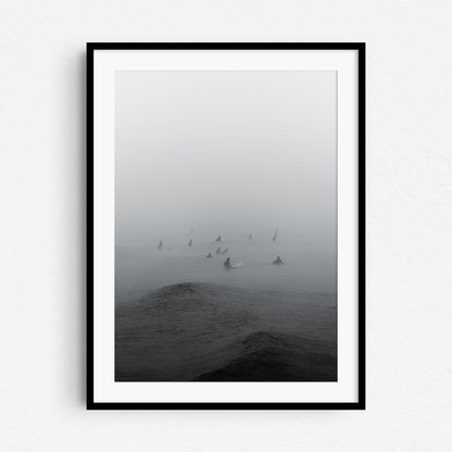 In the Mist - Black and White