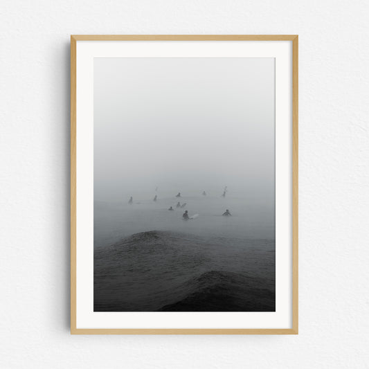 In the Mist - Black and White