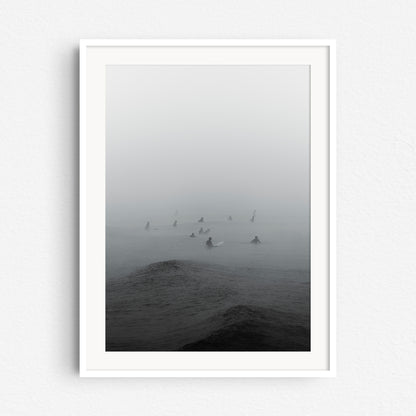 In the Mist - Black and White