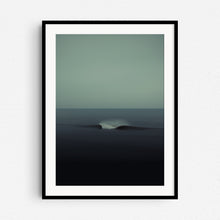 Load image into Gallery viewer, Surf art of a wave in the North Sea, captured by Jop Hermans.
