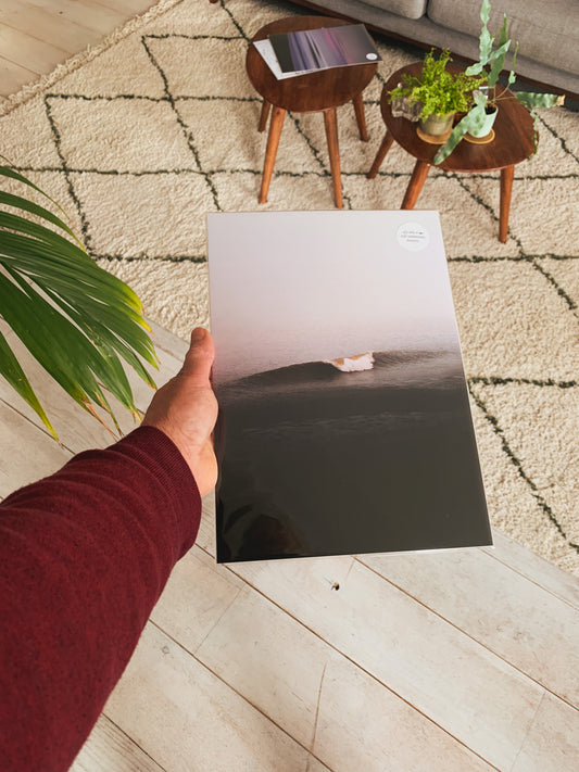 Fine art print of a North Sea wave, captured by Jop Hermans.