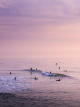 Load image into Gallery viewer, Summer surfing in The North Sea.
