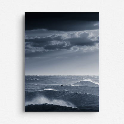 A wild seascape. Dibond photo print from The Netherlands..