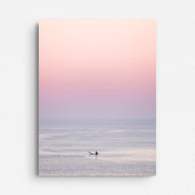 Load image into Gallery viewer, Pastel surf print from Scheveingen on dibond.
