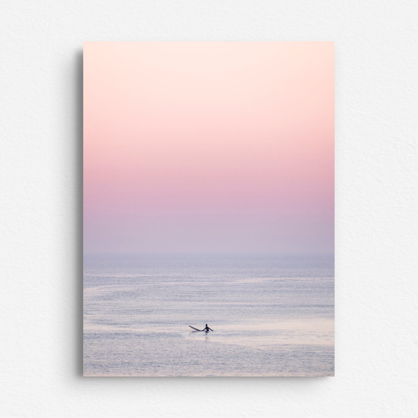 Pastel surf print from Scheveingen on dibond.