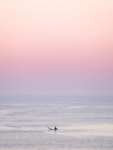 Load image into Gallery viewer, Pastel north sea surf photo captured by Jop Hermans during a warm summer sunset .
