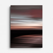 Load image into Gallery viewer, &quot;&#39;Dawn,&#39; an abstract sunset over the North Sea with soft pastel hues. Printed on durable aluminum dibond.&quot;
