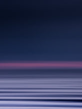 Load image into Gallery viewer, Abstract North Sea photograph with purple hues from a sunset, created using a panning technique. Unique and elegant surf art.
